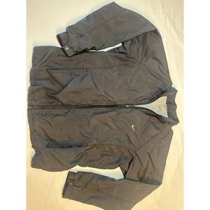 Nike Men's Grey Full Zip Windbreaker Jacket Size Large